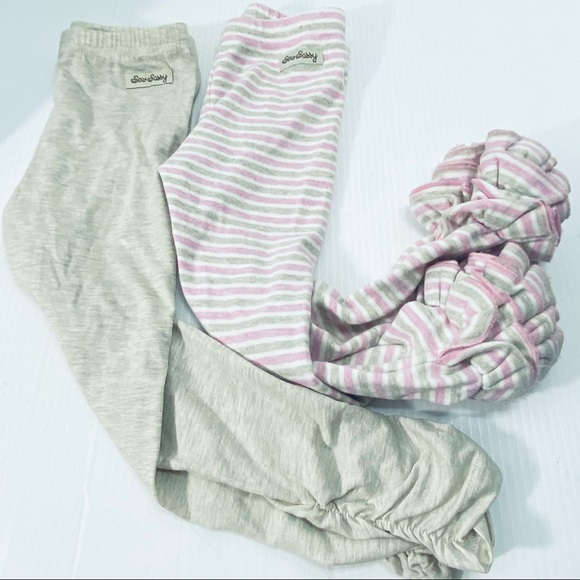 Sew Sassy Bottoms 2 Pair Girls Size 4 Sew Sassy Leggings Poshmark